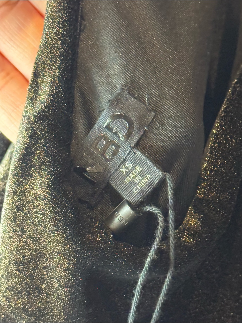 NBD Velvet Maxi Slit Dress XS - Picture 9 of 10